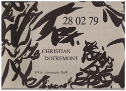 (O) CHRISTIAN DOTREMONT - 280279